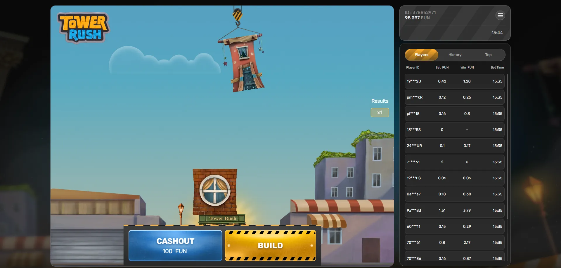 قواعد لعبة tower rush وآلية بناء البرج